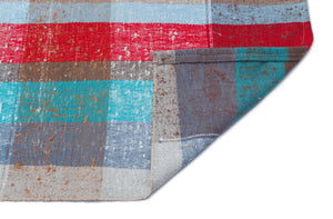 Chaput Over Dyed Kilim Rug 2'8'' x 9'12'' ft 82 x 304 cm