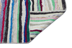 Chaput Over Dyed Kilim Rug 4'2'' x 10'0'' ft 127 x 305 cm