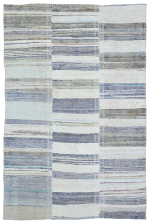 Chaput Over Dyed Kilim Rug 6'1'' x 9'1'' ft 185 x 276 cm