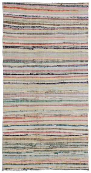Chaput Over Dyed Kilim Rug 4'11'' x 9'4'' ft 150 x 285 cm