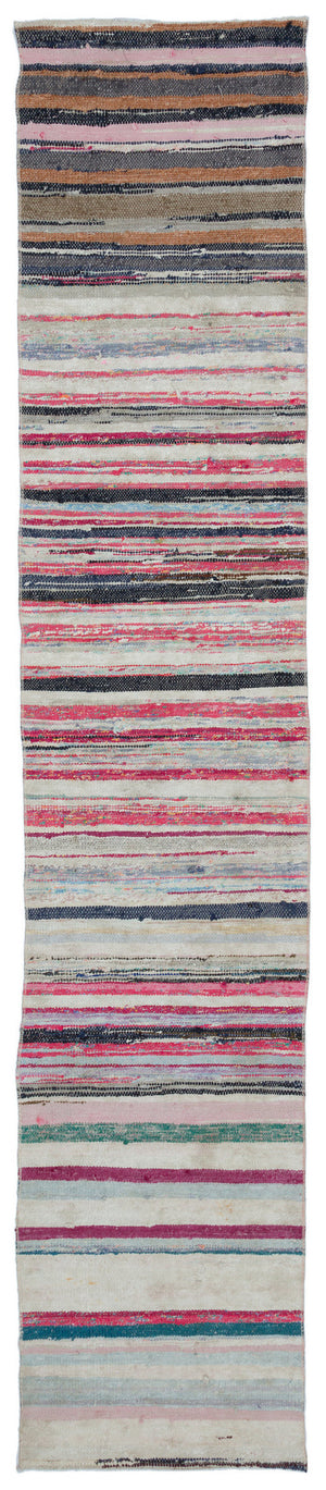Chaput Over Dyed Kilim Rug 2'0'' x 10'6'' ft 62 x 320 cm