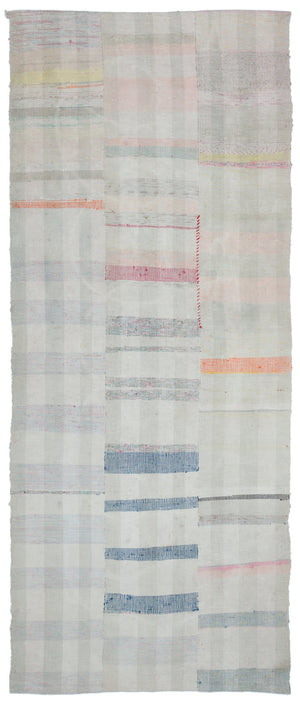 Chaput Over Dyed Kilim Rug 4'5'' x 11'0'' ft 135 x 336 cm