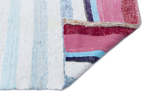 Chaput Over Dyed Kilim Rug 3'9'' x 7'7'' ft 114 x 230 cm