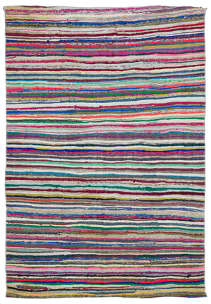 Chaput Over Dyed Kilim Rug 5'1'' x 7'4'' ft 155 x 224 cm