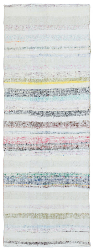 Chaput Over Dyed Kilim Rug 2'6'' x 7'1'' ft 77 x 216 cm