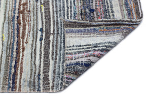 Chaput Over Dyed Kilim Rug 4'1'' x 9'8'' ft 124 x 295 cm