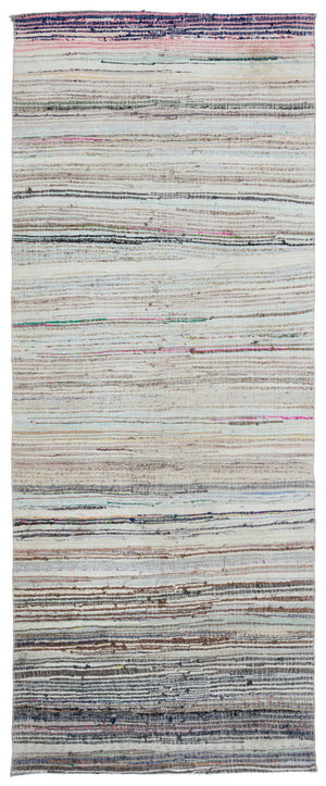 Chaput Over Dyed Kilim Rug 4'1'' x 9'8'' ft 124 x 295 cm