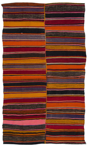 Chaput Over Dyed Kilim Rug 4'11'' x 8'5'' ft 149 x 256 cm