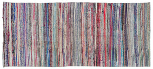 Chaput Over Dyed Kilim Rug 4'7'' x 10'7'' ft 140 x 322 cm