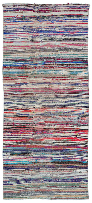 Chaput Over Dyed Kilim Rug 4'7'' x 10'7'' ft 140 x 322 cm