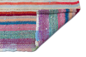 Chaput Over Dyed Kilim Rug 4'2'' x 6'7'' ft 126 x 200 cm