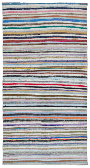 Chaput Over Dyed Kilim Rug 4'11'' x 9'7'' ft 150 x 293 cm