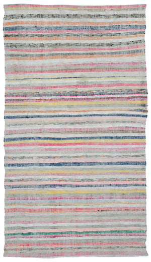 Chaput Over Dyed Kilim Rug 4'5'' x 7'9'' ft 135 x 237 cm