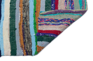 Chaput Over Dyed Kilim Rug 3'9'' x 10'6'' ft 115 x 320 cm