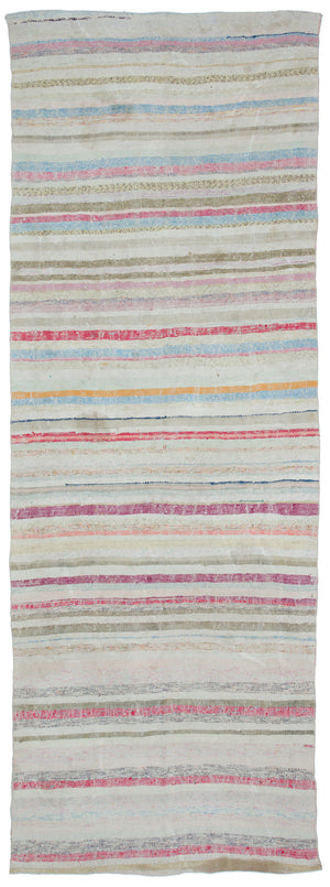 Chaput Over Dyed Kilim Rug 4'6'' x 12'6'' ft 138 x 380 cm