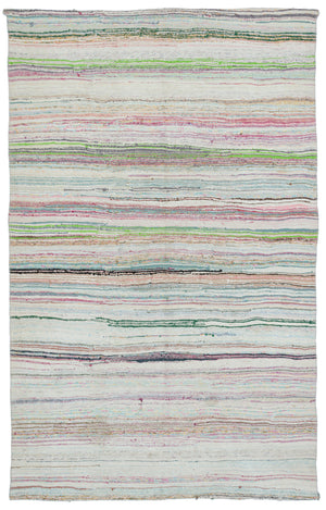 Chaput Over Dyed Kilim Rug 5'5'' x 8'6'' ft 165 x 260 cm