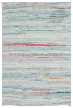 Chaput Over Dyed Kilim Rug 5'5'' x 7'11'' ft 165 x 242 cm