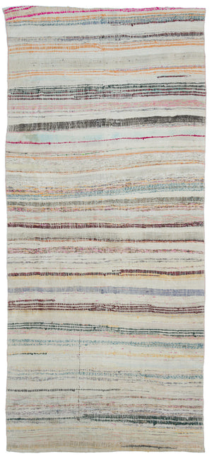 Chaput Over Dyed Kilim Rug 4'6'' x 10'2'' ft 138 x 310 cm