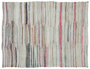 Chaput Over Dyed Kilim Rug 5'5'' x 7'5'' ft 164 x 227 cm