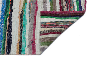 Chaput Over Dyed Kilim Rug 5'8'' x 6'3'' ft 173 x 190 cm