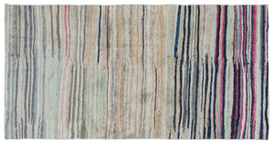 Chaput Over Dyed Kilim Rug 4'4'' x 8'4'' ft 133 x 253 cm