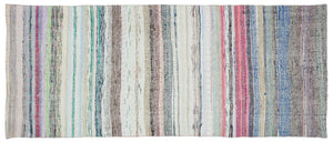 Chaput Over Dyed Kilim Rug 4'3'' x 10'0'' ft 129 x 305 cm