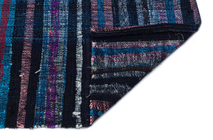 Chaput Over Dyed Kilim Rug 3'1'' x 7'10'' ft 95 x 240 cm