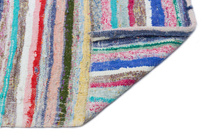 Chaput Over Dyed Kilim Rug 4'4'' x 8'8'' ft 131 x 264 cm