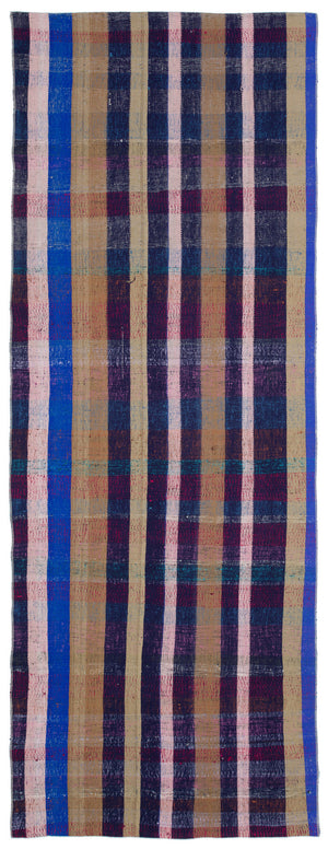 Chaput Over Dyed Kilim Rug 3'11'' x 10'4'' ft 119 x 316 cm