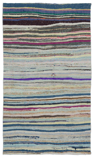 Chaput Over Dyed Kilim Rug 4'6'' x 7'8'' ft 138 x 233 cm