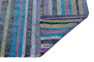 Chaput Over Dyed Kilim Rug 3'3'' x 9'4'' ft 98 x 285 cm