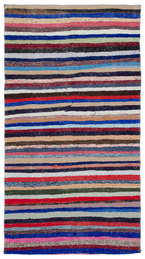 Chaput Over Dyed Kilim Rug 4'2'' x 7'8'' ft 128 x 233 cm