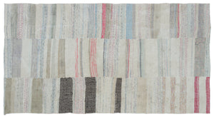 Chaput Over Dyed Kilim Rug 5'2'' x 9'9'' ft 157 x 297 cm