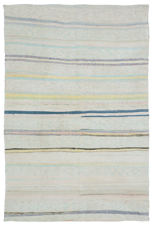 Chaput Over Dyed Kilim Rug 5'10'' x 8'10'' ft 177 x 270 cm