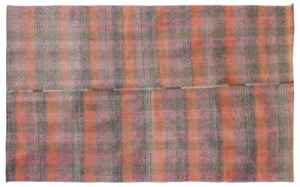 Chaput Over Dyed Kilim Rug 4'2'' x 6'8'' ft 126 x 204 cm