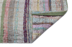Chaput Over Dyed Kilim Rug 2'4'' x 11'2'' ft 71 x 340 cm