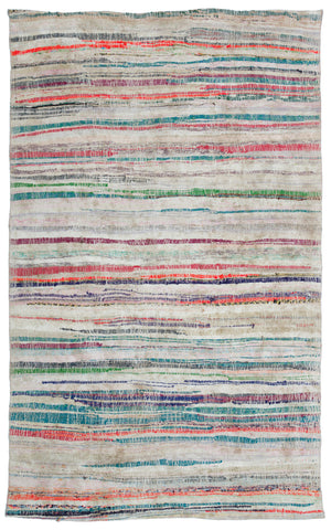 Chaput Over Dyed Kilim Rug 5'3'' x 8'8'' ft 160 x 264 cm