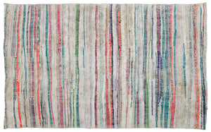 Chaput Over Dyed Kilim Rug 5'3'' x 8'8'' ft 160 x 264 cm