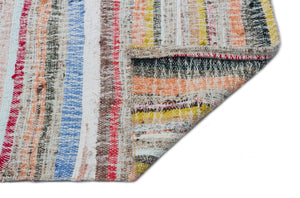 Chaput Over Dyed Kilim Rug 5'10'' x 14'1'' ft 177 x 430 cm