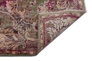 Naturel Over Dyed Vintage Rug 6'4'' x 9'7'' ft 192 x 292 cm