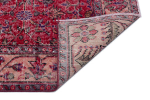 Naturel Over Dyed Vintage Rug 5'9'' x 9'6'' ft 174 x 290 cm