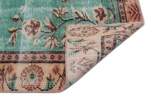 Naturel Over Dyed Vintage Rug 5'1'' x 8'6'' ft 156 x 258 cm