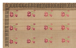 Geometric Over Dyed Kilim Rug 5'2'' x 8'3'' ft 158 x 252 cm