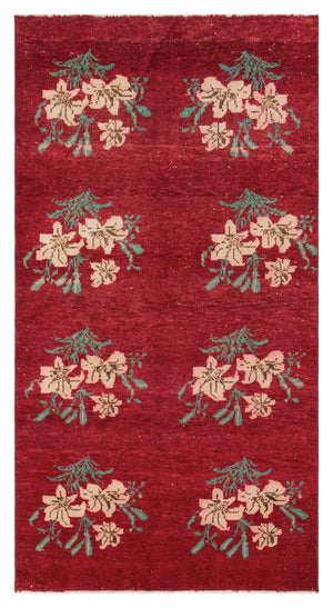 Natural Anatolium Turkish Vintage Rug 3'3'' x 6'2'' ft 100 x 187 cm