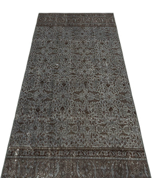 Natural Anatolium Turkish Vintage Runner 2'8'' x 6'6'' ft 82 x 198 cm