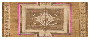 Natural Anatolium Turkish Vintage Runner 2'7'' x 6'3'' ft 78 x 191 cm