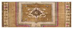 Natural Anatolium Turkish Vintage Runner 2'3'' x 6'2'' ft 69 x 188 cm