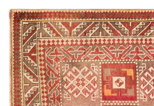 Natural Anatolium Turkish Vintage Rug 3'2'' x 4'9'' ft 97 x 144 cm
