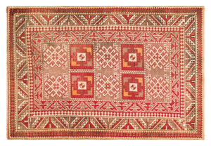 Natural Anatolium Turkish Vintage Rug 3'2'' x 4'9'' ft 97 x 144 cm