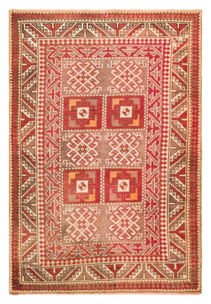 Natural Anatolium Turkish Vintage Rug 3'2'' x 4'9'' ft 97 x 144 cm
